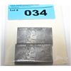 Image 1 : 2x .999 Titanium Bullion Bars