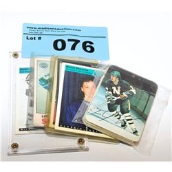 Lot of NHL collectors trading cards