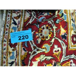 Large hand knotted persian area rug