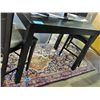 Image 1 : Black counterheight dining table