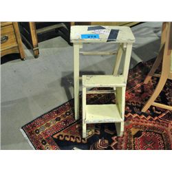 Antique step stool