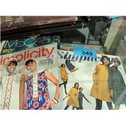 Collection of assorted vintage fashion magazines