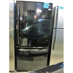 GE profile black  2 door fridge