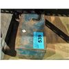 Image 1 : Blue metal toolbox and contents