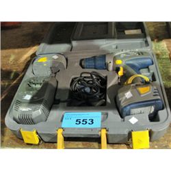 Mastercraft maximum cordless drill set with