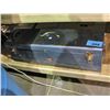 Image 1 : Blue metal beach toolbox and contents