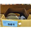 Image 1 : Box of assorted grinding discs