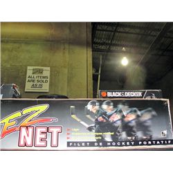 EZ net portable hockey net