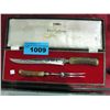 Image 1 : Bone handled carving set