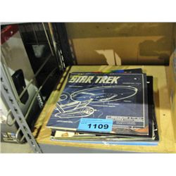 Lot of star trek collectors LPs