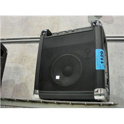 Ion block rocker portable sound system - black