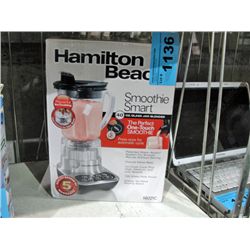 Hamilton beach smoothie smart blender