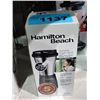 Image 1 : Hamilton beach stainless single serve blender