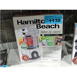 Hamilton beach food processor