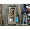 Image 1 : Framed 3D shadowbox; african warrior display