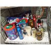 Image 1 : Shelf lot of misc coca cola and budweiser
