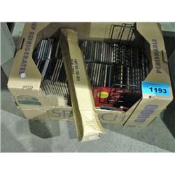 BOx of music CDs