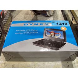 Dynex 9" portable DVD player