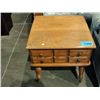 Image 1 : Maple single drawer side table