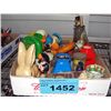 Image 1 : Box of assorted vintage collectables