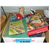 Image 1 : Box of assorted vintage collectables