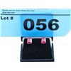 Image 1 : 4.60ctw natural ruby earrings