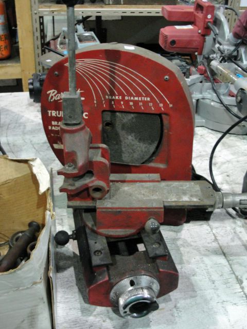 Barrett true-arc brake shoe radius grinder