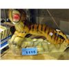 Image 1 : Chalk ware tiger table lamp