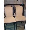 Image 1 : Set of 4 counter height dining room side chairs