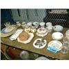 Image 1 : Shelf lot of collectables; china, glassware etc