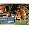 Image 1 : shelf lot of tools hardware and misc items