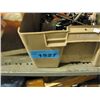 Image 1 : Plastic storage bin of sockets and assorted tools
