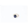 Image 1 : 14k gold 4.51carat custom sapphire and diamond