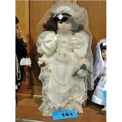 Porcelain collectors doll
