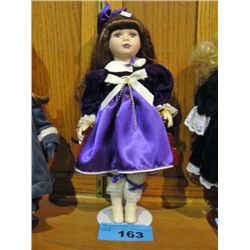 Porcelain collectors doll