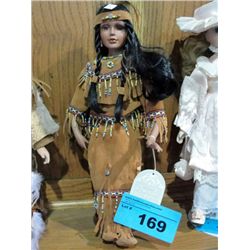 Porcelain collectors doll