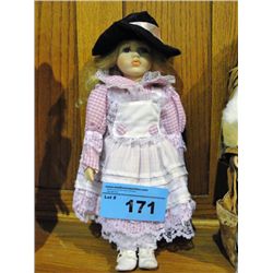 Porcelain collectors doll