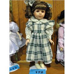 Porcelain collectors doll