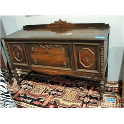 Antique walnut sideboard