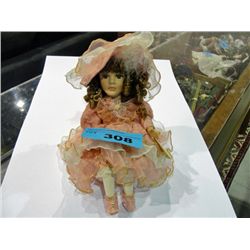 Porcelain collectors doll