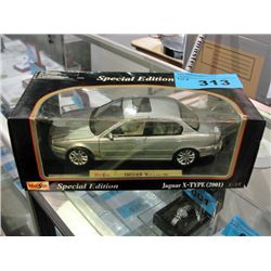 Jaguar X type special edition diecast metal