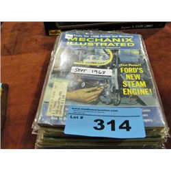 Collection of vintage mechanics illustrated