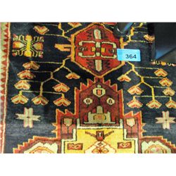 Hand knotted persian area rug runner