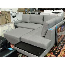 New 2pc contemporary grade sectional sofa with