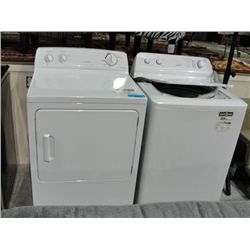 Matching Moffat washer and dryer set