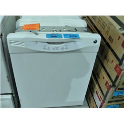 GE white front built in dishwasher