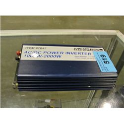 Chicago electric AC/DC power inverter