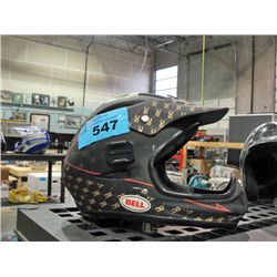 Bell full faced BMX racing helmet