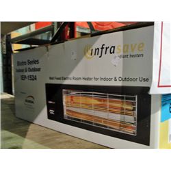 Infared radiant heater