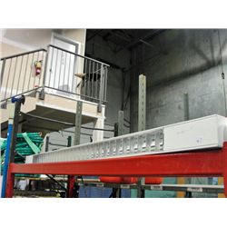 Overhead commercial flourescent light fixture